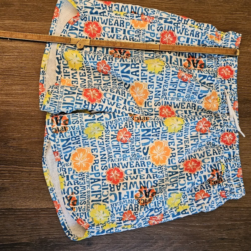PacSun Kids Size XL 12 Swim Trunks Shorts Pacific Sunwear DAMAGED